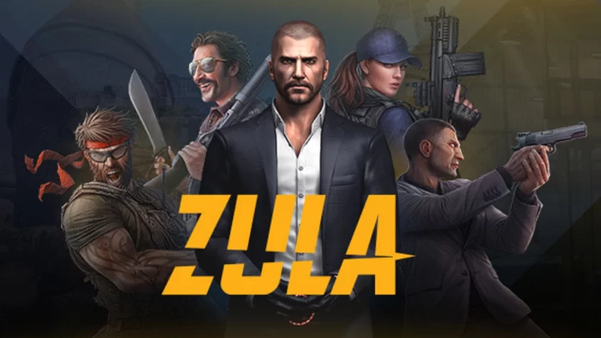 Zula — игра для любителей пострелять и посмеяться Обложка игры Zula с персонажами в различных позах, готовыми к действию