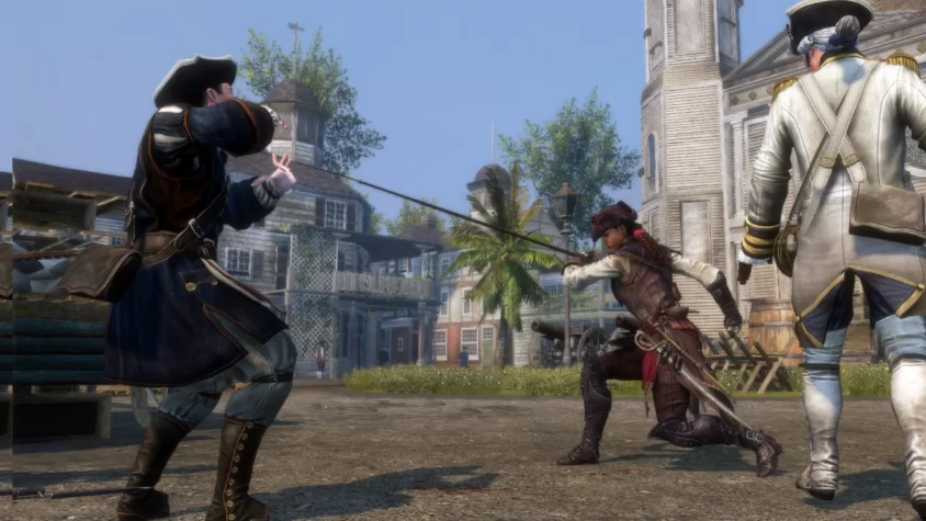 Дуэль с фехтованием в Assassin’s Creed Liberation