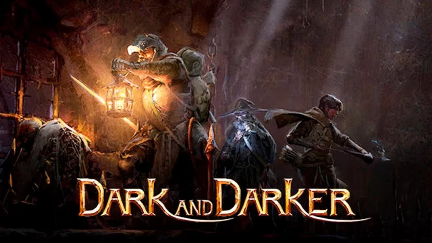 Тёмные туннели и ещё более тёмные намерения в Dark and Darker Трое героев ползут по подземелью с видом, будто они в отпуске не были лет сто