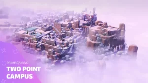 Снежный кампус из Two Point Campus с раздачей от Prime Gaming