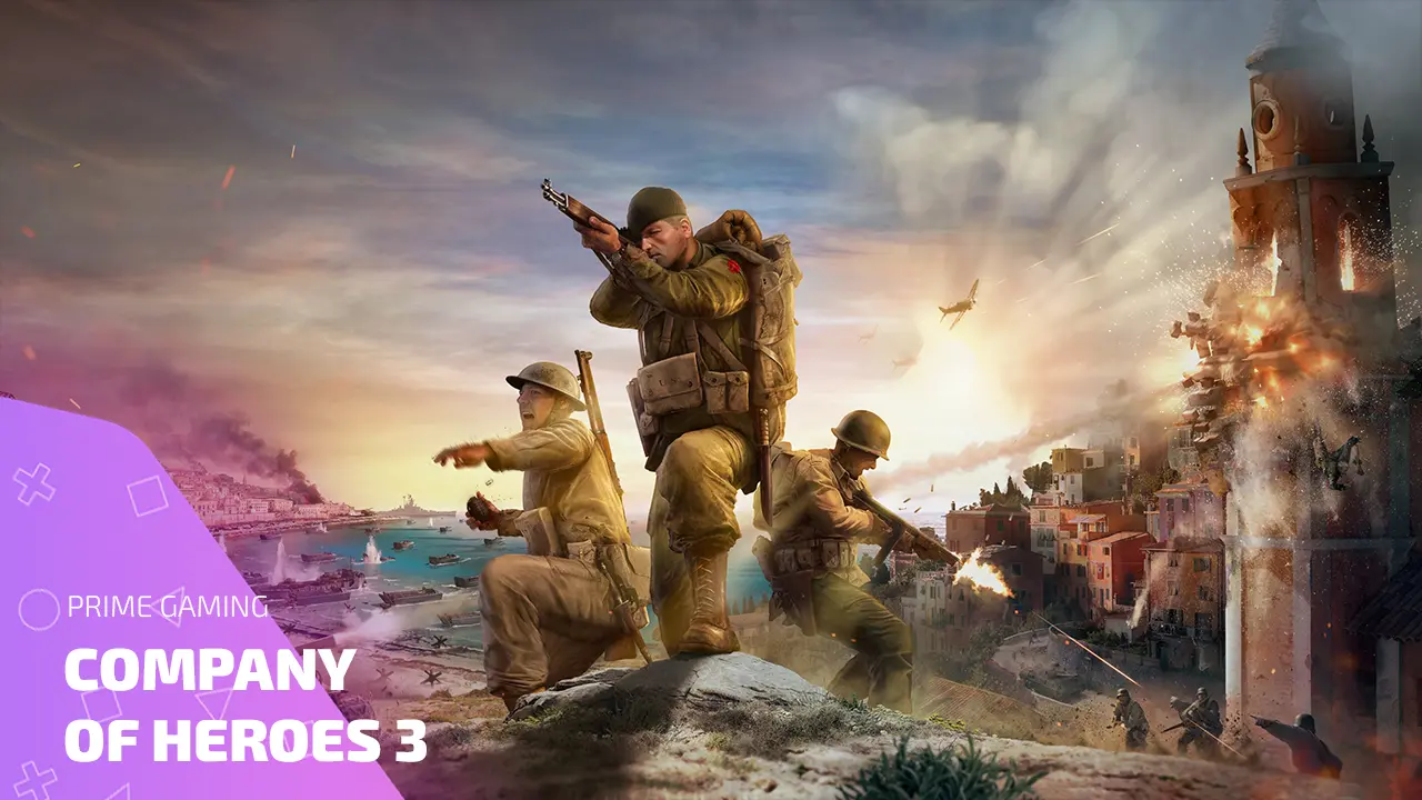 Prime Gaming: вся история дропов для Company of Heroes 3