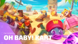 История Twitch Drops в Oh Baby! Kart: от первых кепок до редких скинов