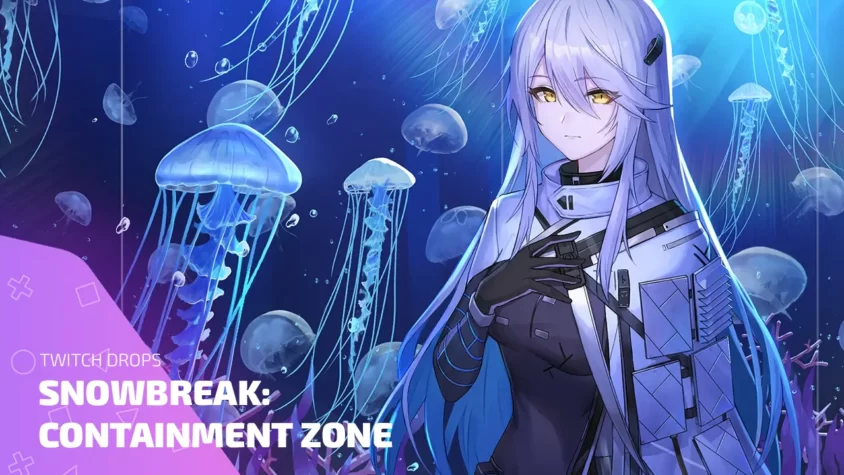 Twitch Drops Snowbreak: Containment Zone девушка медузы арт