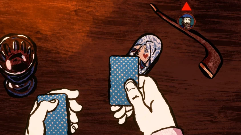 В Card Shark даже карты подглядывают друг за другом — настоящая драма на ладони