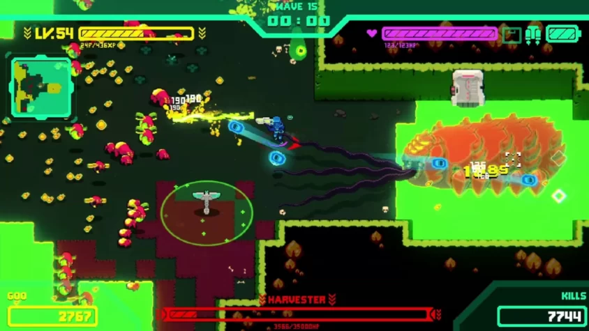 Битва с гигантским червём и ордами насекомых в Hive Jump 2: Survivors