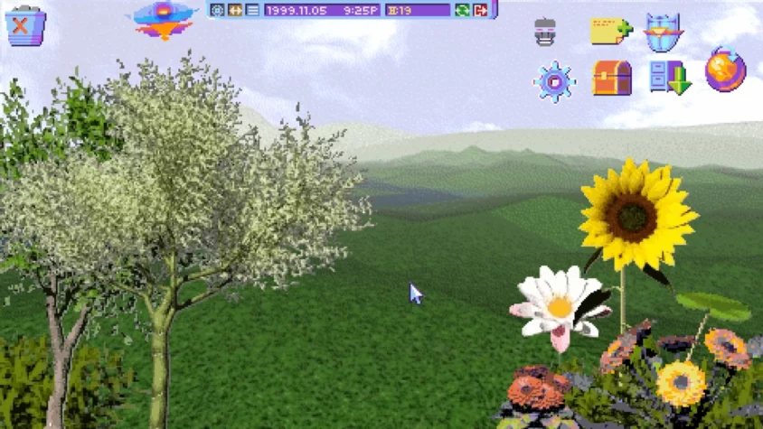 Пиксельная идиллия, которую вырастили на Windows 95 и дозе кофеина