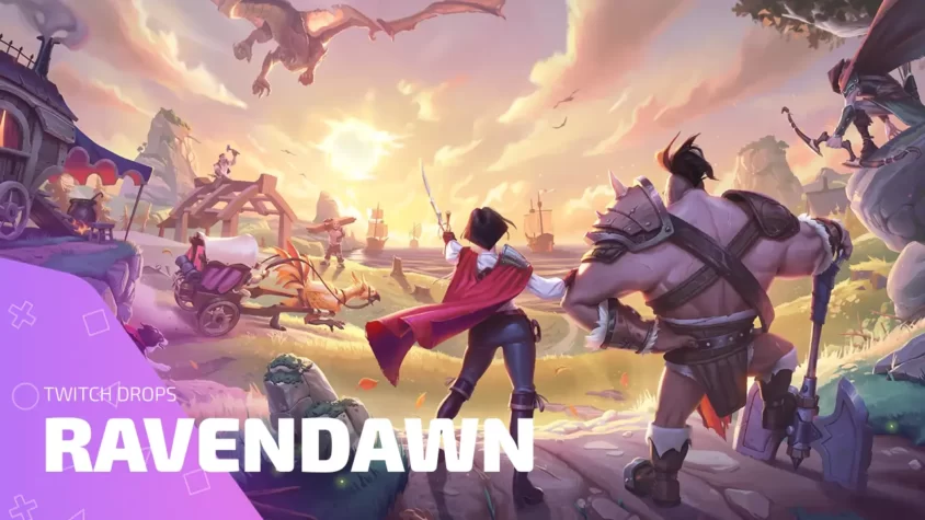 Twitch Drops Ravendawn — все даты и список подарков Twitch Drops Ravendawn история всех раздач и наград