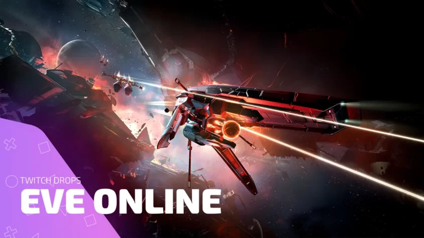 Twitch Drops EVE Online — космический бой и раздачи лута
