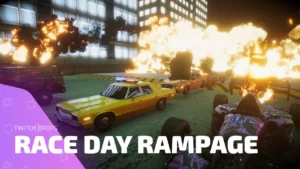 История всех Twitch Drops Race Day Rampage