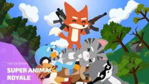 История Twitch Drops в Super Animal Royale от банановых костюмов до кошачьих шапок