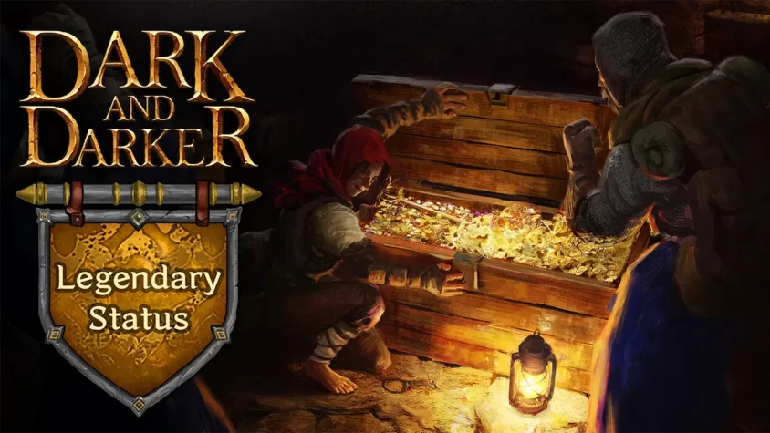 Раздача Легендарного статуса для Dark and Darker на Epic Games раздача с Легендарным статусом для Dark and Darker